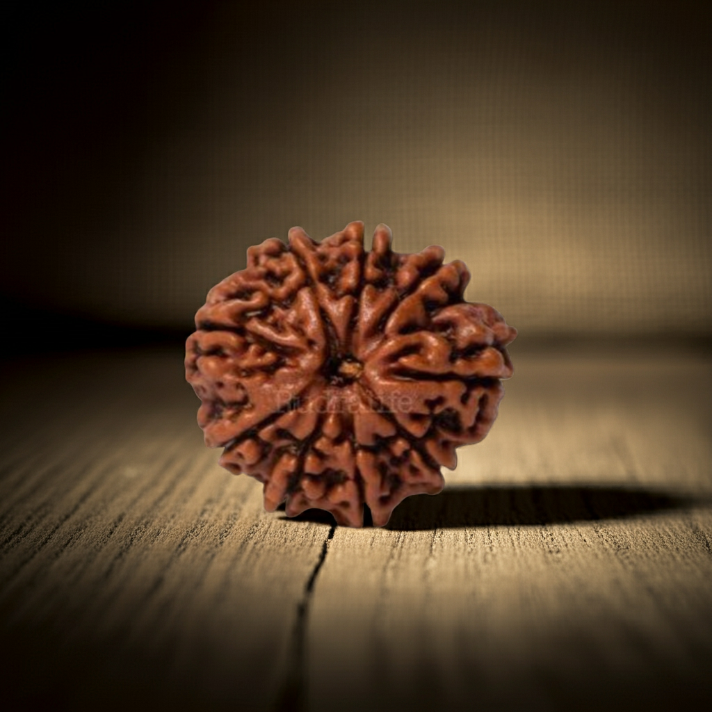 NavMukhi Rudraksha  Authentic, Bears Seven (9) lines, Certified