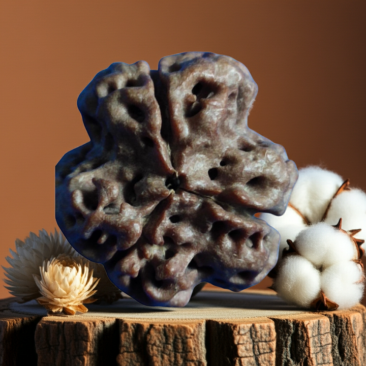 TriMukhi Rudraksha, Authentic, Bears three (3) lines, Certified