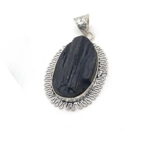 Black Tourmaline Pendant