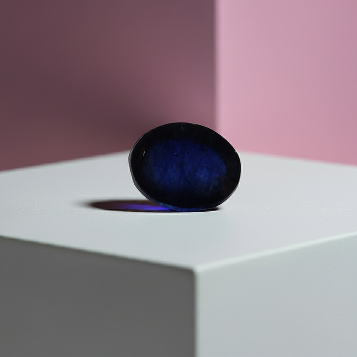 Blue Sapphire(Neelam)_Bangkok: Luster A:Natural, Certified
