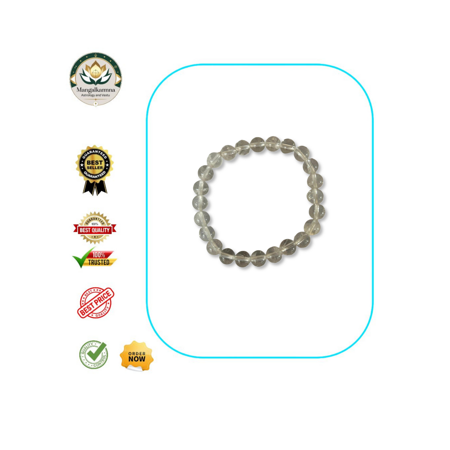 Clear Crystal Bracelet