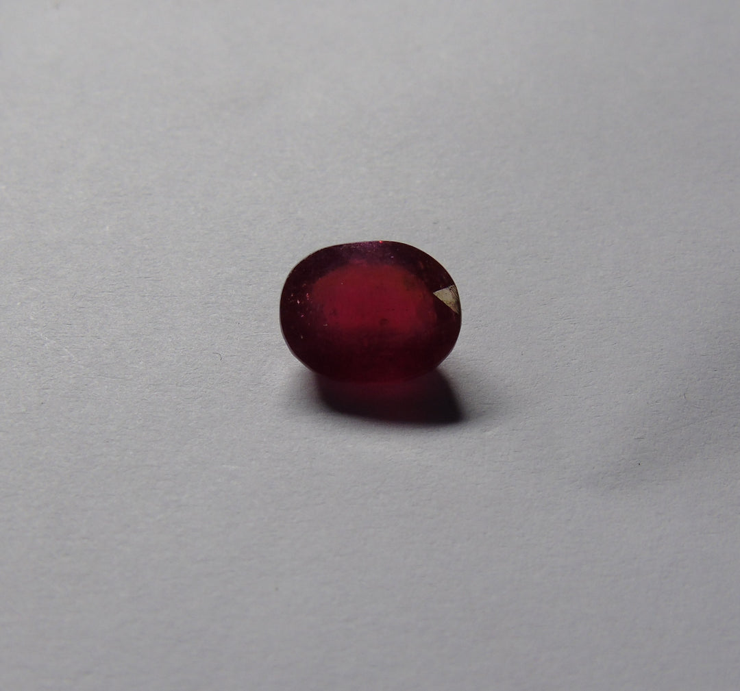 Ruby_Bangkok(DardkRed): Luster A:Natural, Certified