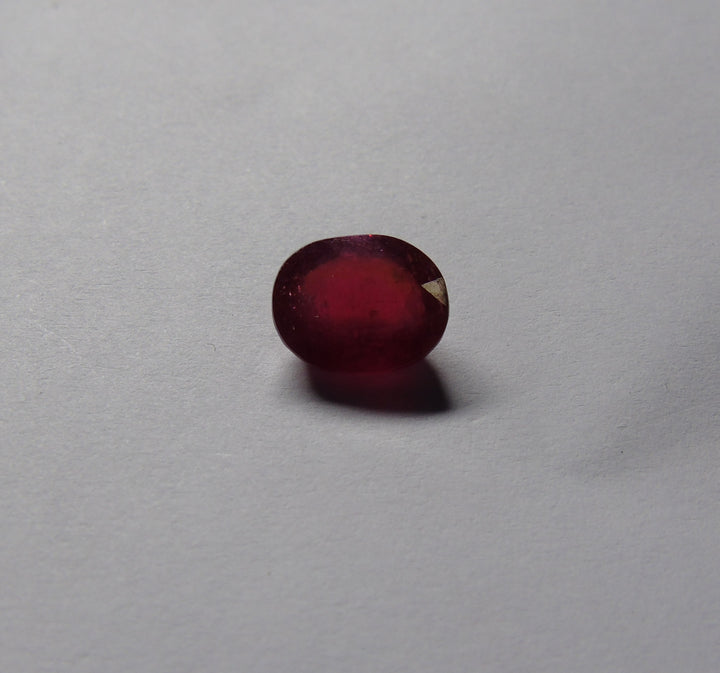 Ruby_Bangkok(DardkRed): Luster A:Natural, Certified