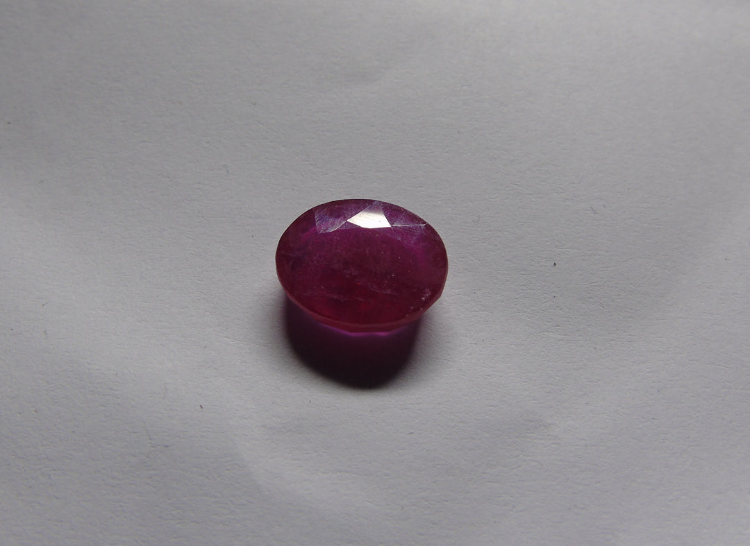 Ruby: Luster A:Natural, Certified