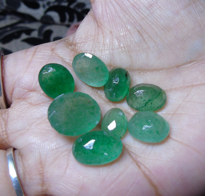 Emerald(Panna)_Africa: Luster-A:Natural, Certified