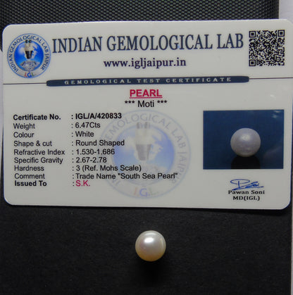 South Sea Pearl (White)