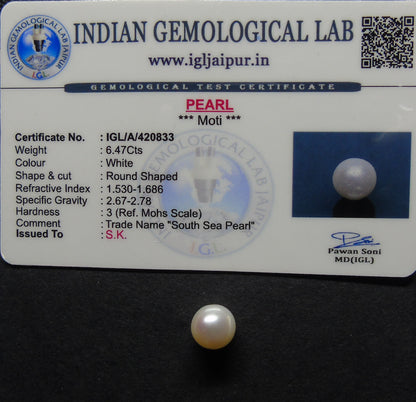 South Sea Pearl (White)