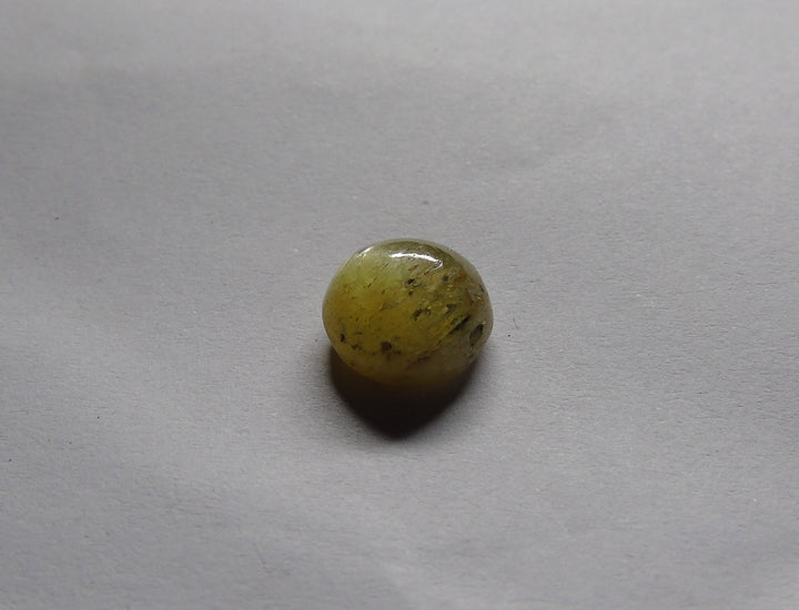 Catseye(Lehsunia)_YellowBlacking: Luster A:Natural, Certified