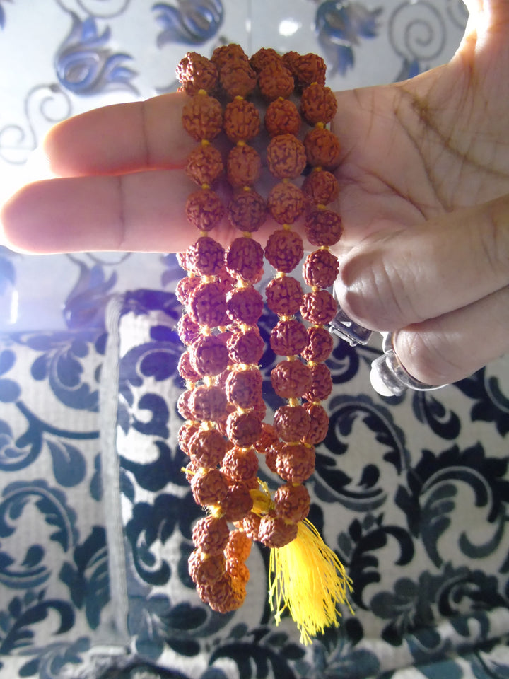 Rudraksha Mala (5Mukhi Beads Set)