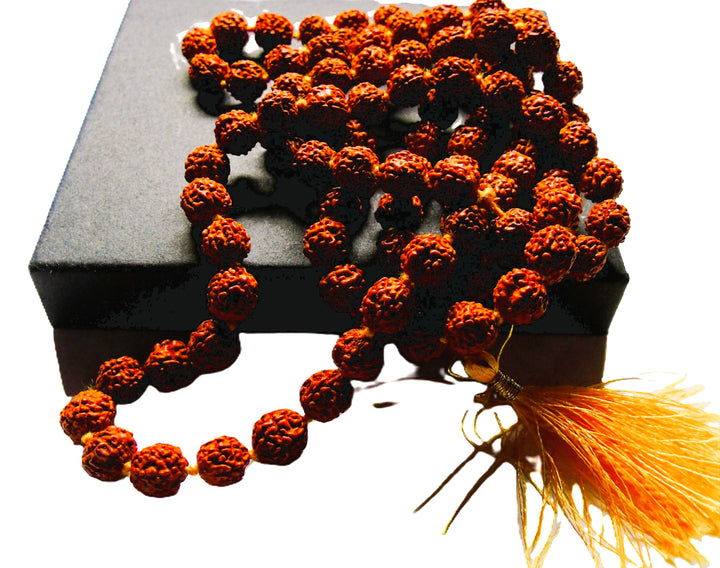 Rudraksha Mala (5Mukhi Beads Set)