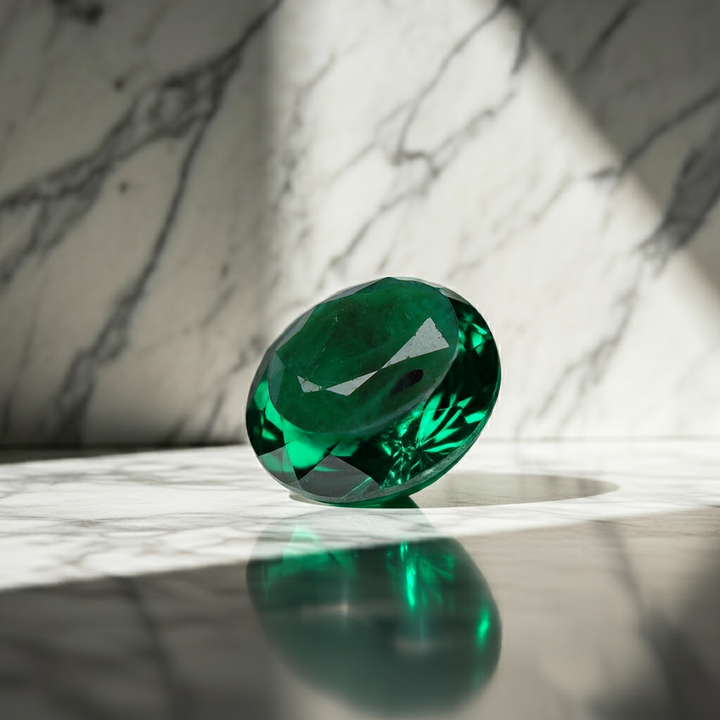 Emerald(Panna)_Sapota: Luster-A:Natural, Certified