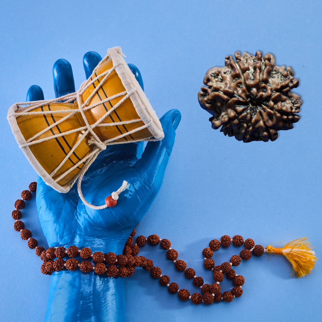 AsthMukhi Rudraksha, Authentic, Bears Seven (8) lines, Certified