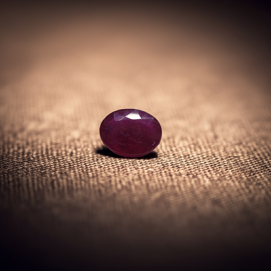 Ruby: Luster A:Natural, Certified