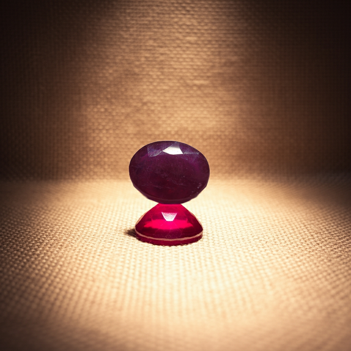 Ruby: Luster A:Natural, Certified