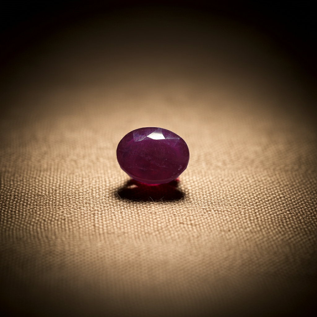 Ruby: Luster A:Natural, Certified