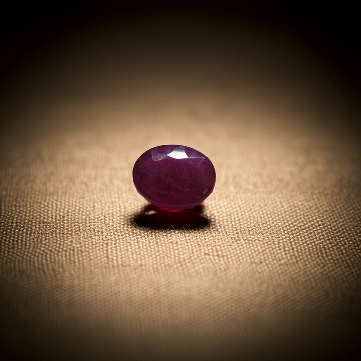 Ruby: Luster A:Natural, Certified
