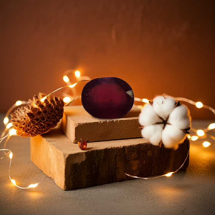 Ruby_Bangkok(DardkRed): Luster A:Natural, Certified
