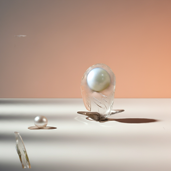 South Sea Pearl (White ):Natural, Certified