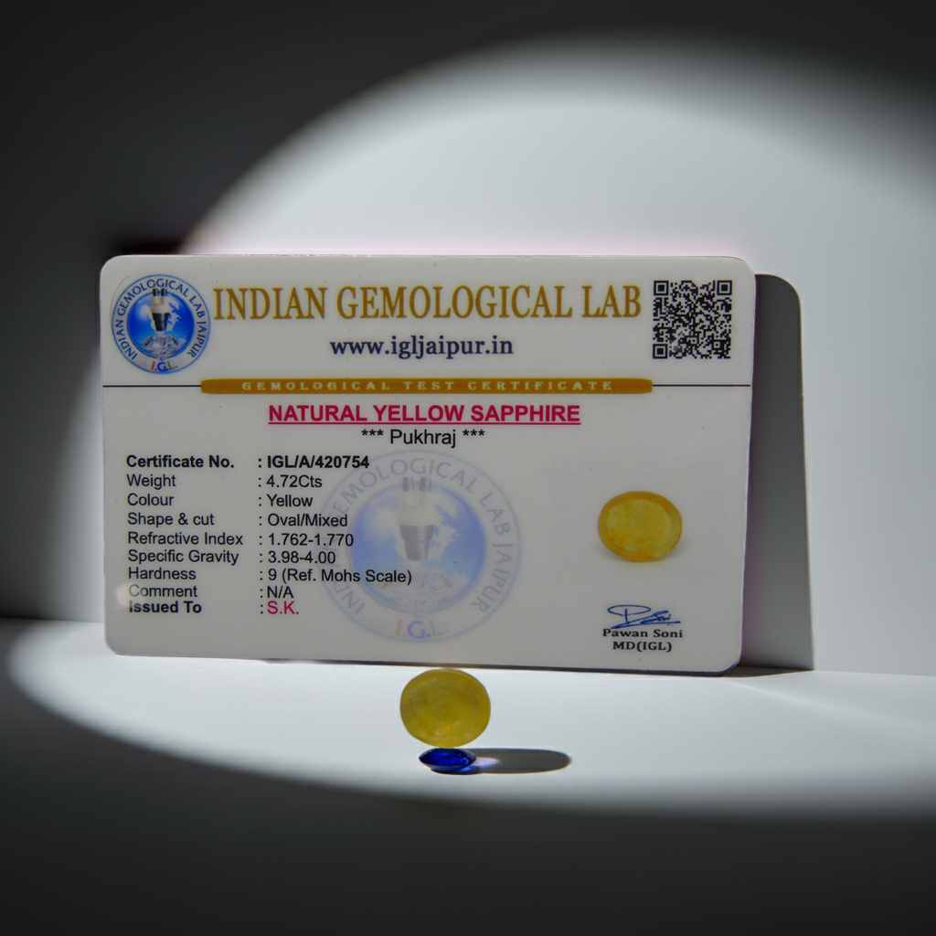 Yellow Sapphire (Pukhraj): Bangkok