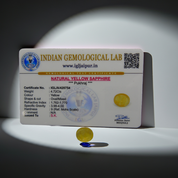 Yellow Sapphire (Pukhraj): Bangkok