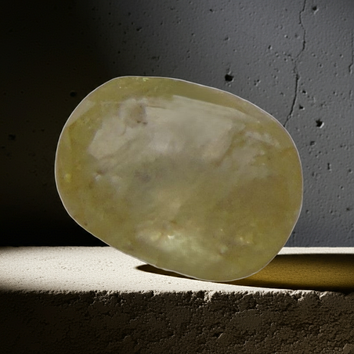 Yellow Sapphire(Pukhraj)_Ceylon: Luster A:Natural, Certified