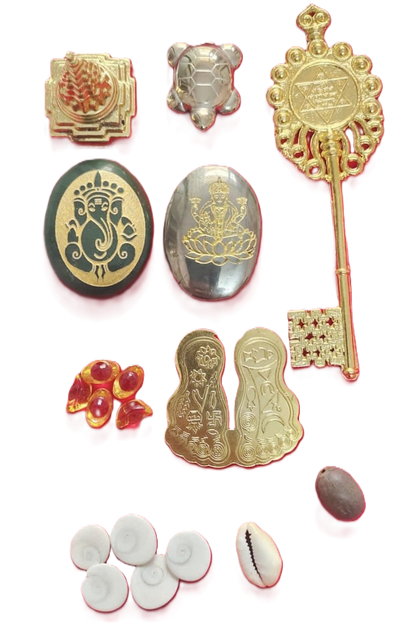 Shree Yantra / Kuber Yantra / Dhan Lakshmi Yantra (Energized) Set