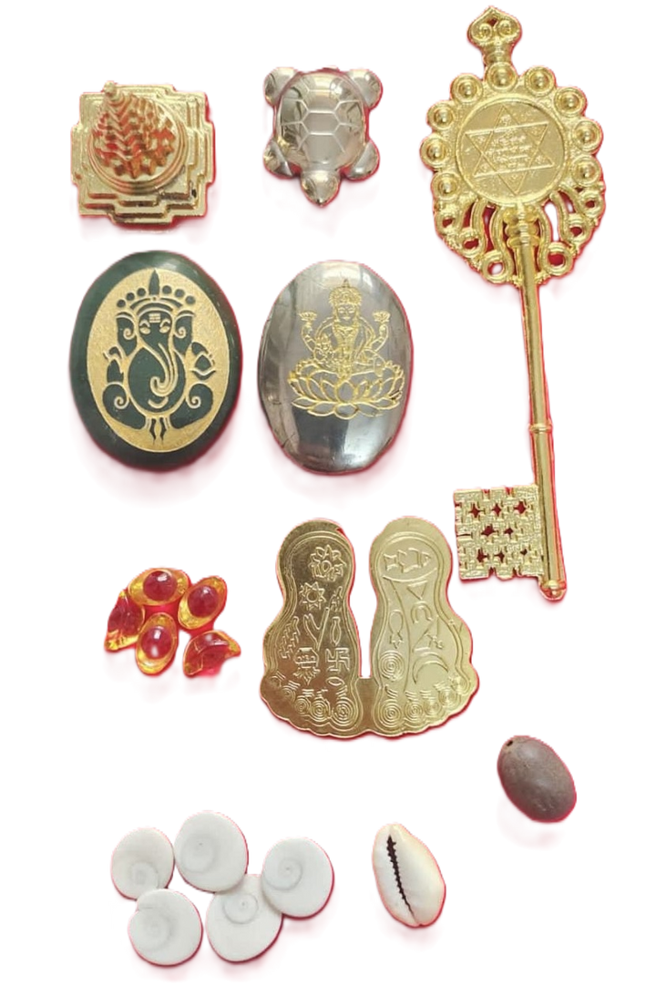 Shree Yantra / Kuber Yantra / Dhan Lakshmi Yantra (Energized) Set