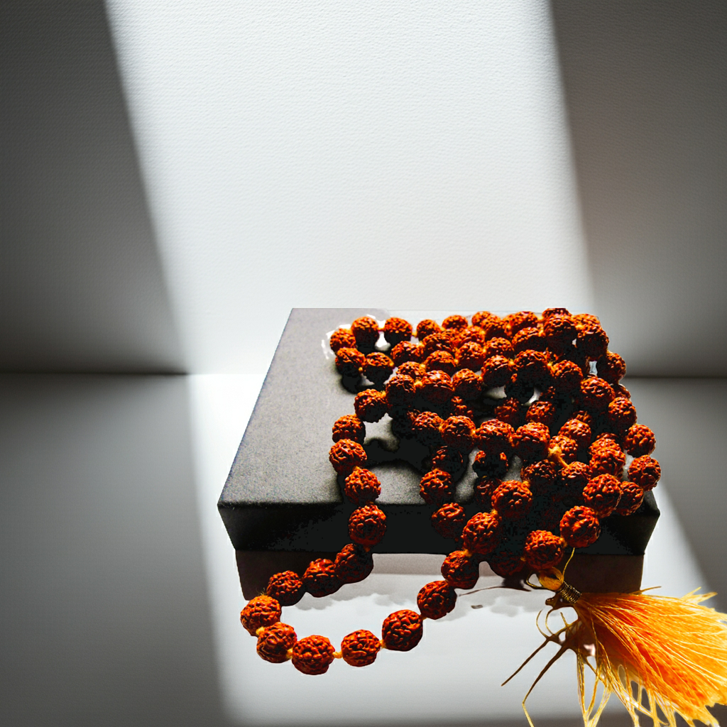 Rudraksha Mala (5 Mukhi Beads Set)