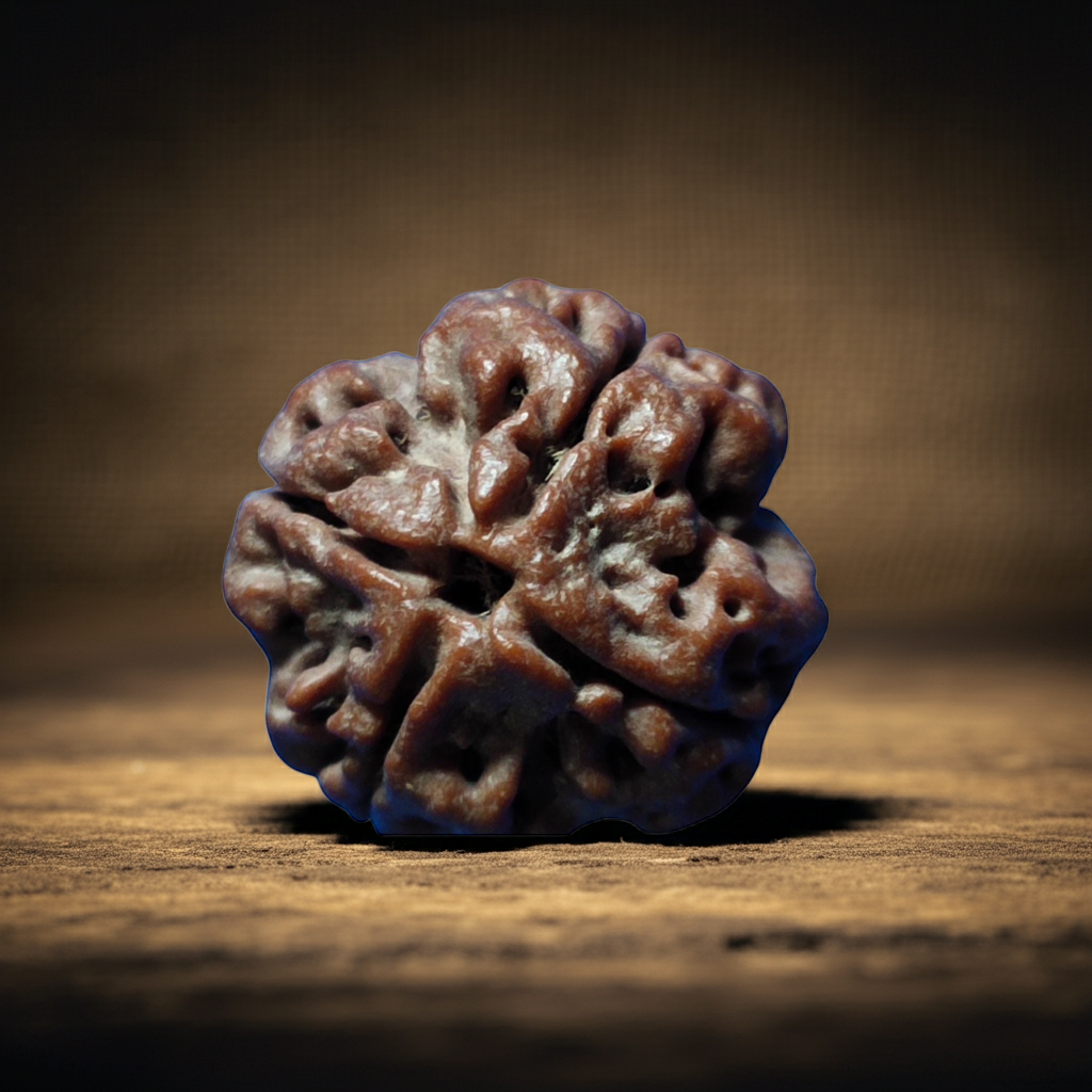ChaturMukhi Rudraksha, Authentic, Bears four (4) lines
