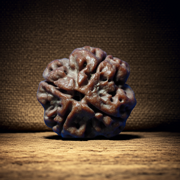 ChaturMukhi Rudraksha, Authentic, Bears four (4) lines